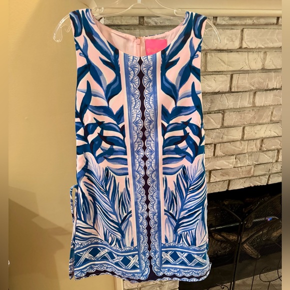 Lilly Pulitzer Pants - Lilly Pulitzer Pink and Blue Romper Dress